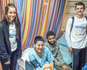 פעילות פורים לילדים מאושפזים בבתי חולים ברחבי הארץ