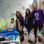 פעילות חנוכה בבתי החולים מאיר ואיכילוב